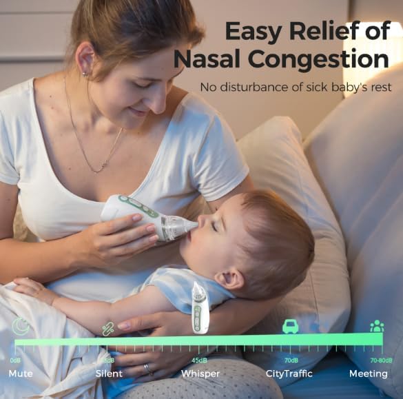 Momcozy Electric Nasal Aspirator for Baby