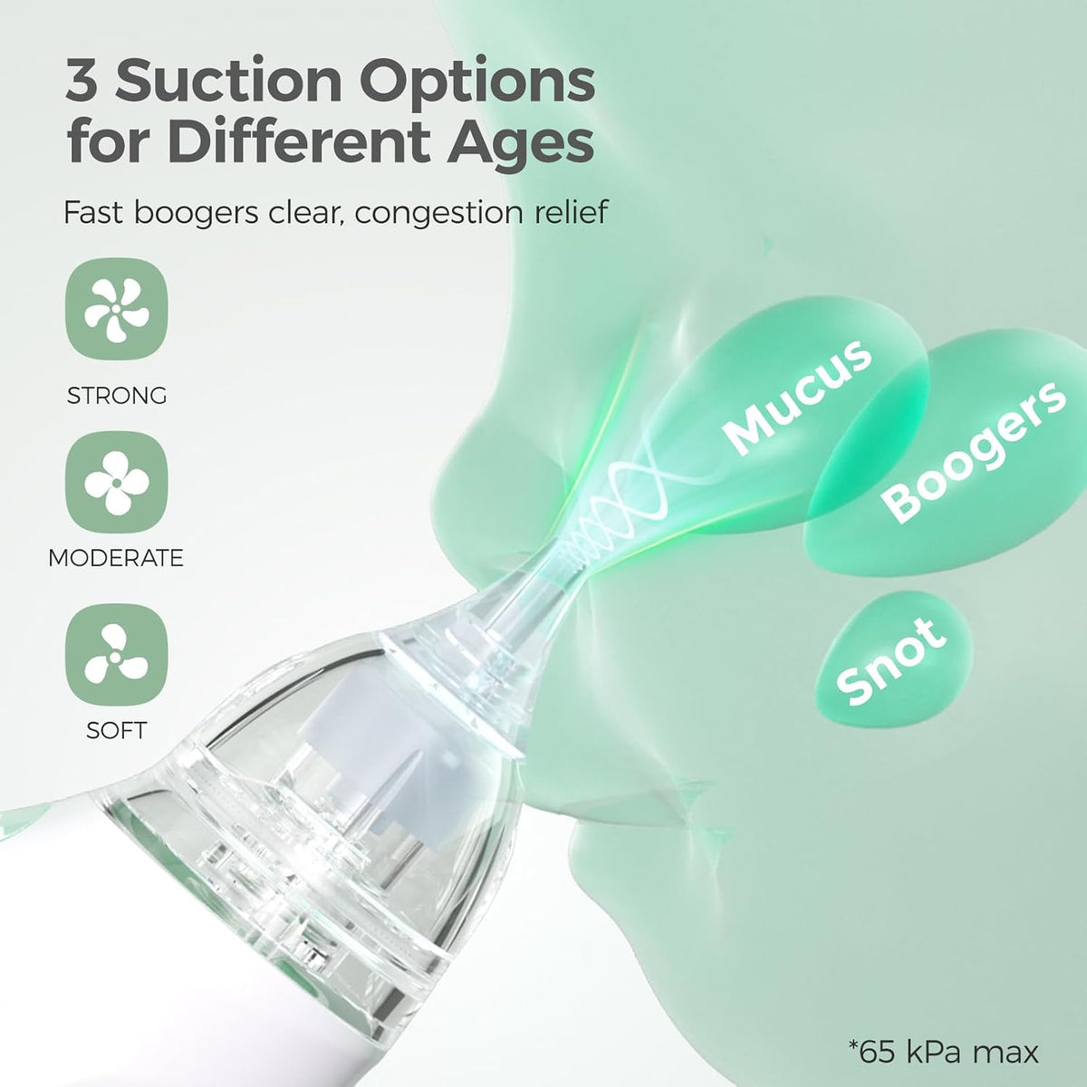Momcozy Electric Nasal Aspirator for Baby