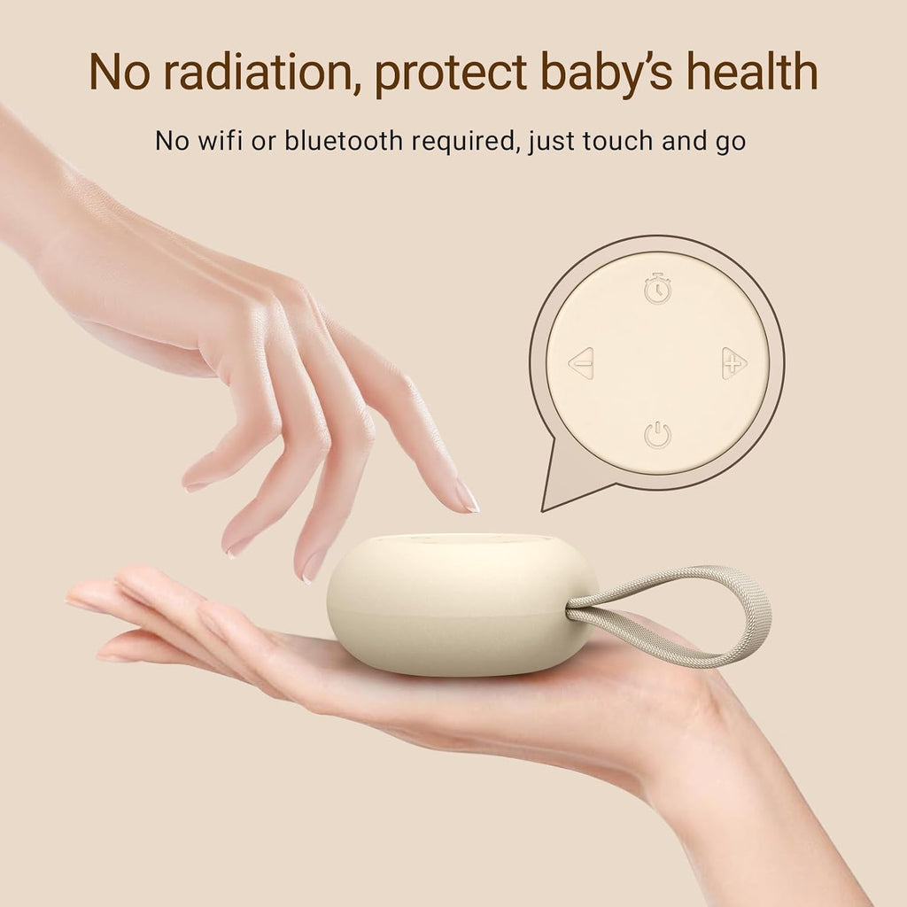 Portable Baby Sound Machine & Essentials for Babies & Kids-Putty